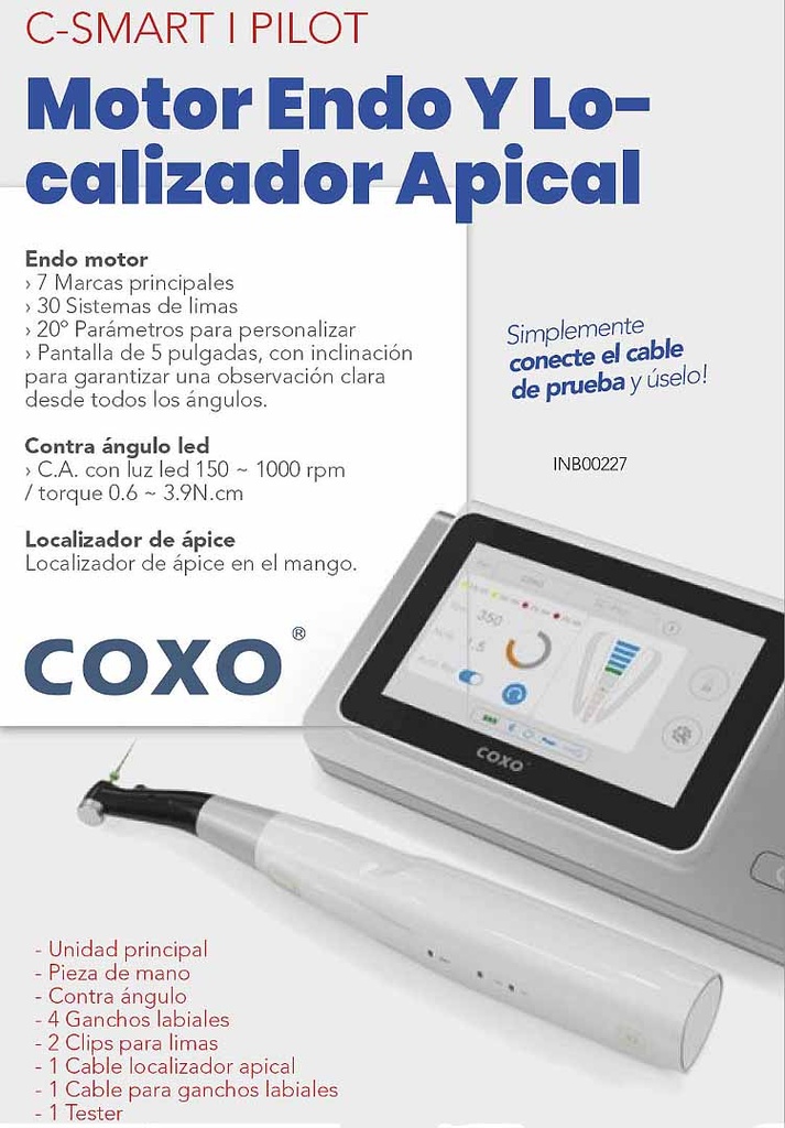 Motor endo y  localizador apical C-SMART I PILOT - Coxo