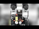 CompresorCompresor 1.HP tanque 38 Lts recup.135Lts/min - EVODEN