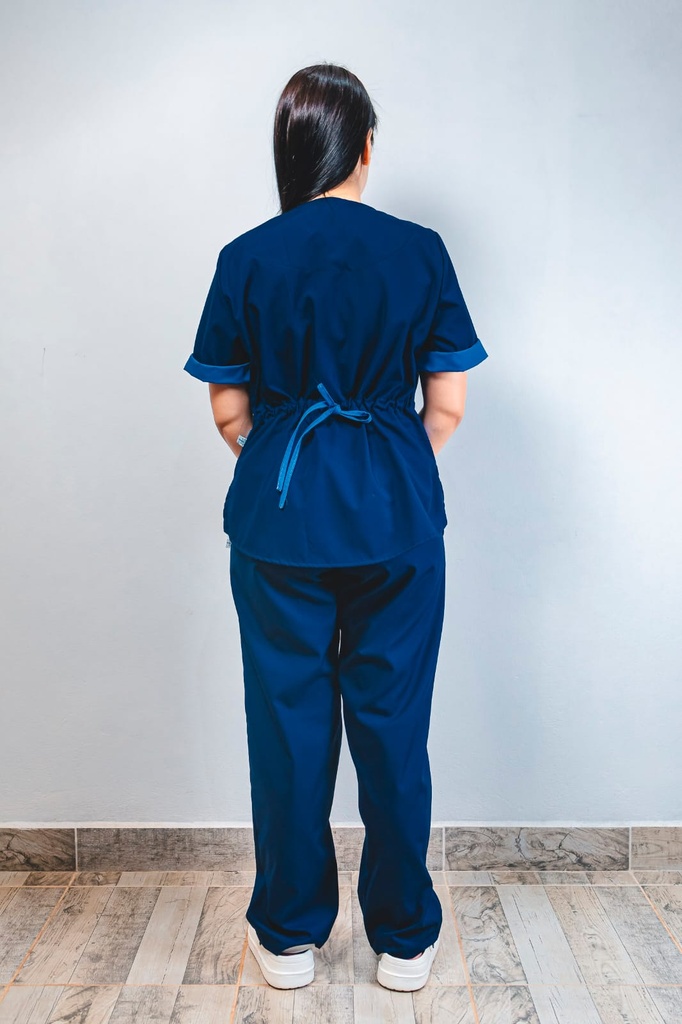 Ambo Mai - Pantalón y chaquetilla - Azul Y Celeste - Femenino - Angustifolia