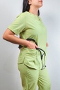 Ambo Mai - Pantalón y chaquetilla - Verde Lima- Femenino - Angustifolia