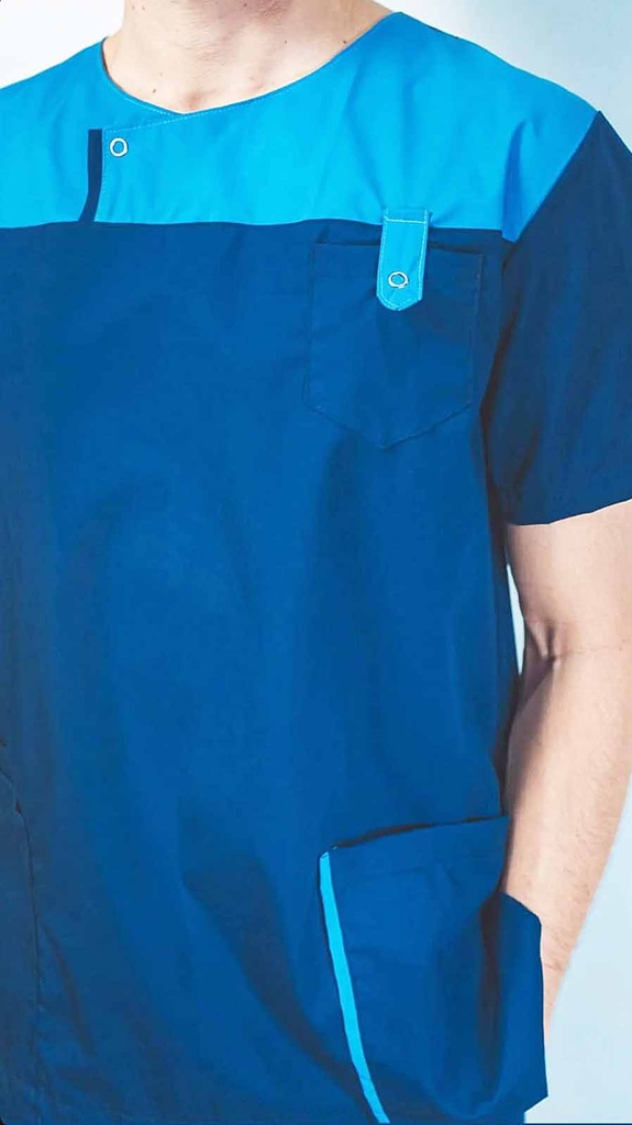 Ambo Mat - Pantalón y chaquetilla - Azul Aéreo - Masculino - Angustifolia