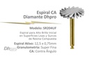 Kit de gomas Espiral Diamanete de pulido para CA + Fresa multifilo - Dhpro