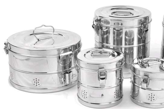 Tambor de acero  Inoxidable para  autoclave -EGEO