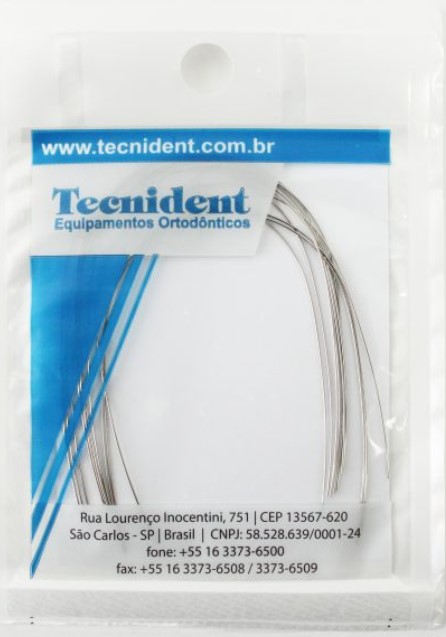 Arco Redondo Acero -  Superelásticos  Tecnident