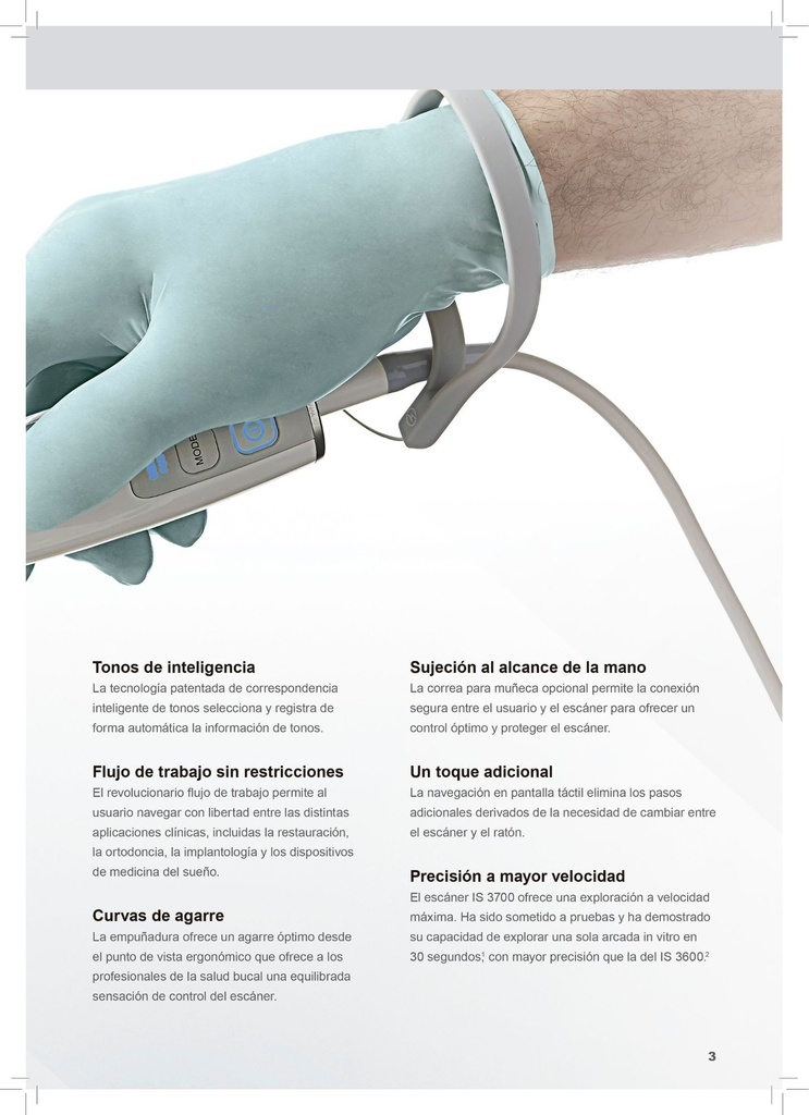 Escaner / Scanner intraoral  IS 3700 - Dexis