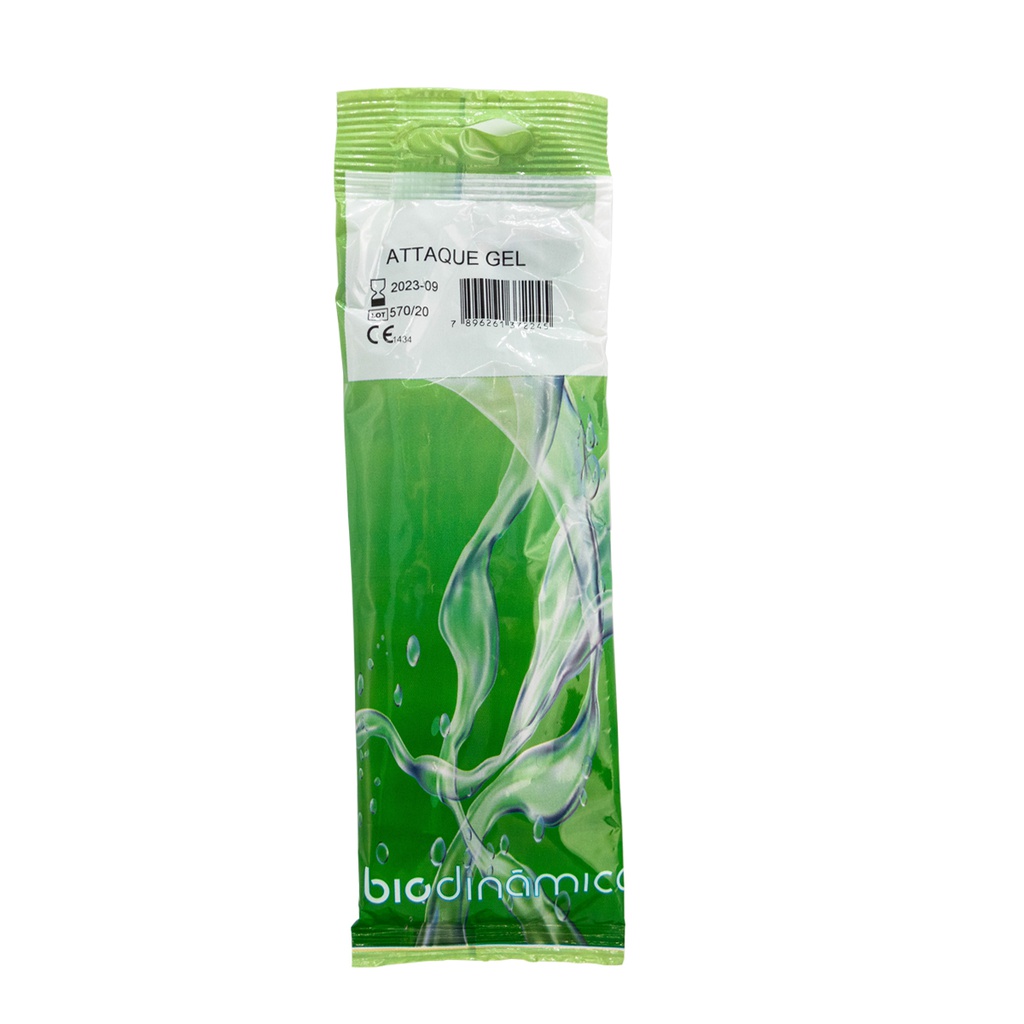 Ácido Ortofosfórico 37% - c/3 Un - 9 gramos - Attaque gel - Biodinamica