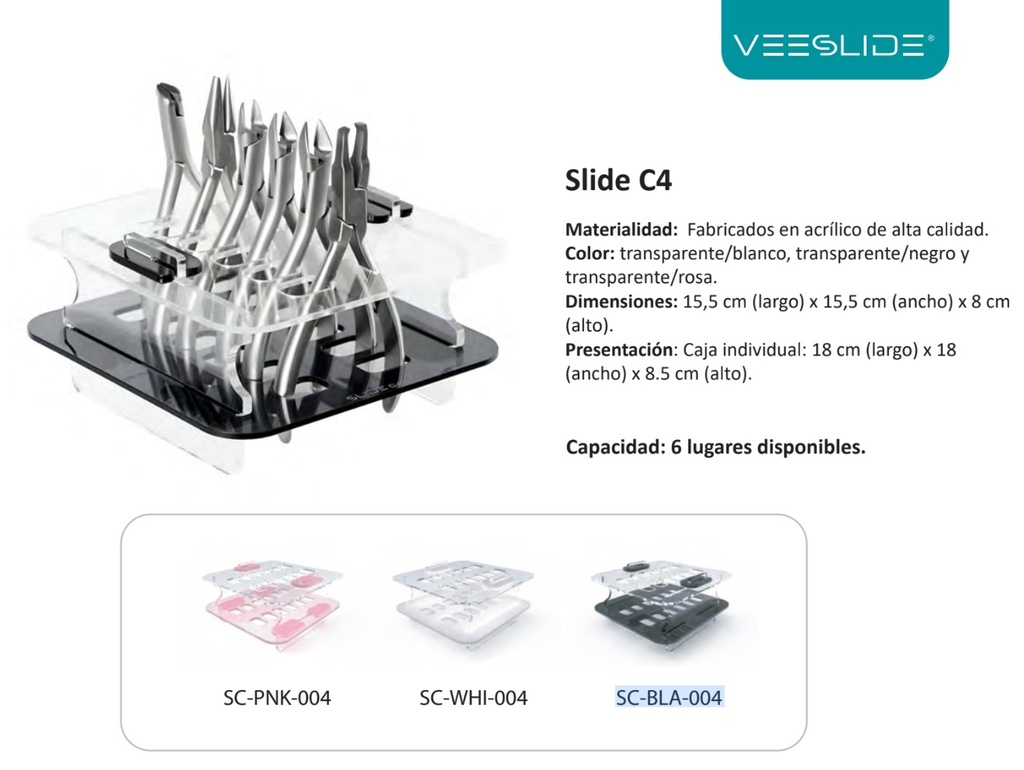 Organizador Slice C4 para alicates - Veeslide