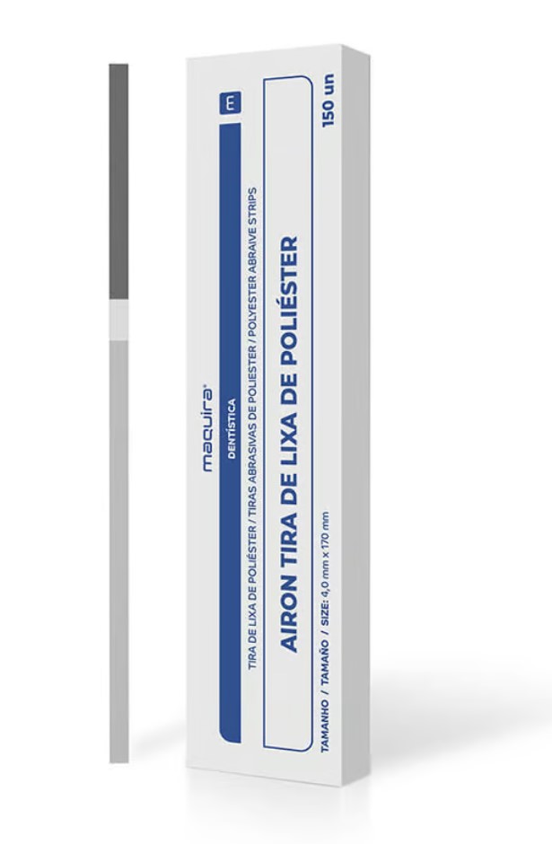 Tiras De Acetato Abrasivas - AIRON - Para Pulir composite - Proximal - 150 unidades - Maquira
