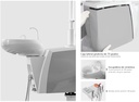 sillon odontologico x1 verde colgante - cingol