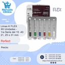 Limas K FLEX 15 al 40 (primer Serie)- X6 Unidades - 21 mm - Perfect