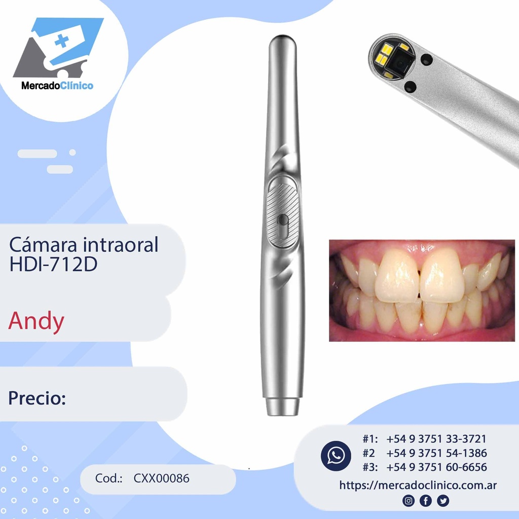 Cámara intraoral HDI-712D - Handy