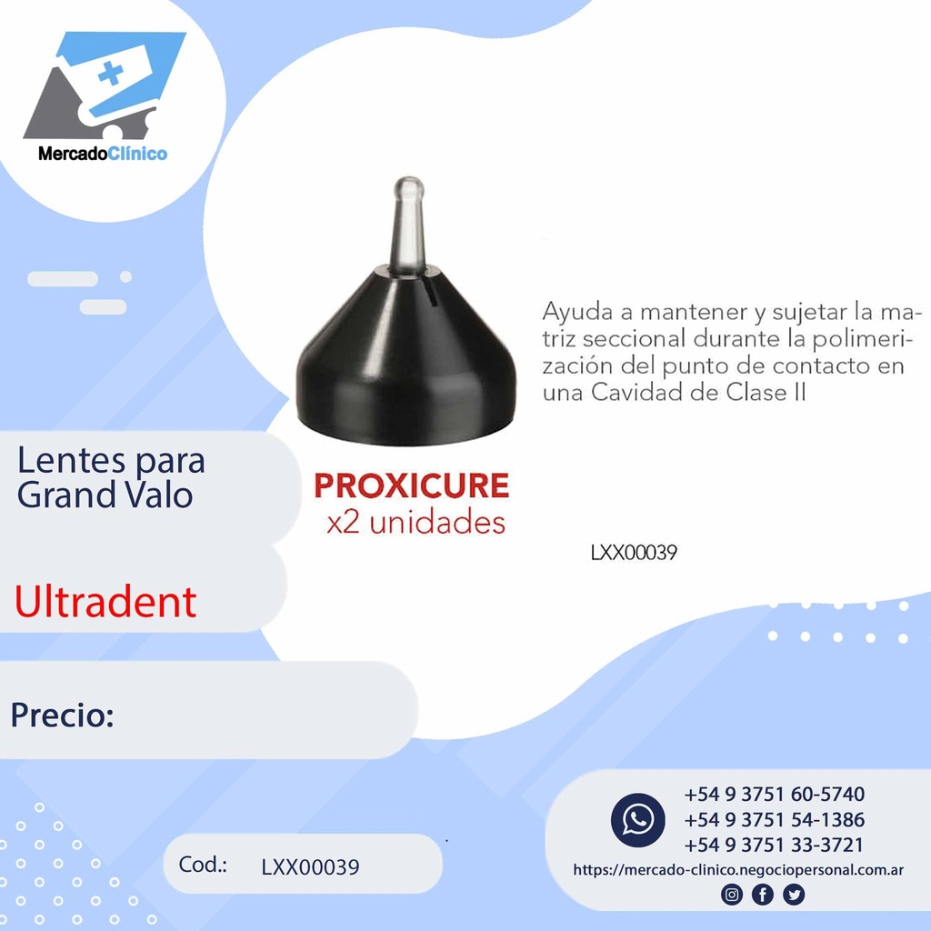 Lentes para Grand Valo - Pointcure - Ultradent (copia)