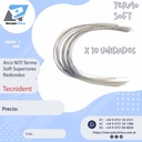 Arcos NITI Soft SUPERIORES - Redondo - X 10 arcos - TECNIDENT