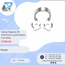 Clamp Hygienic 00  Anteriores y premolares Con aleta - Coltene