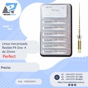 Limas mecanizada  PX One x 4  de 25mm - Perfect