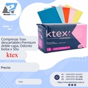 Compresas descartables Premium doble capa, Odonto, bolsa x 50u - ktex