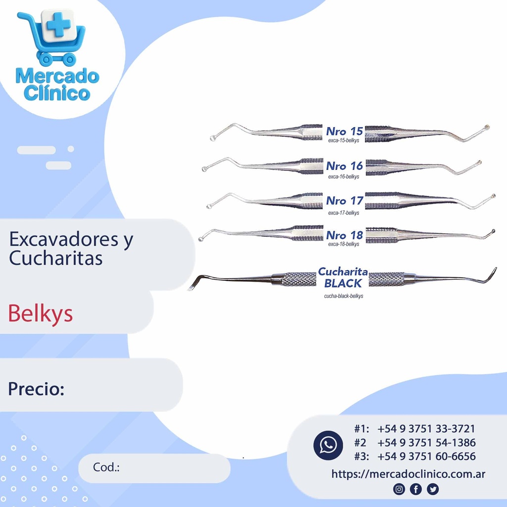 Excavadores y cucharitas - Belkys