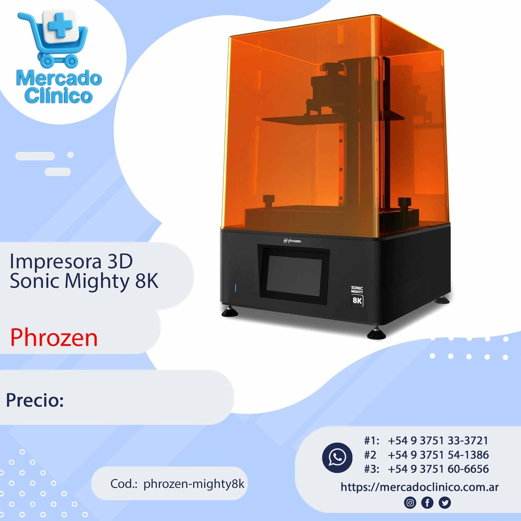 Impresora 3D  Sonic Mighty 8K - Phrozen