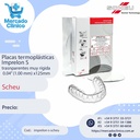 Placas para contensión  Imprelon S  transparentes muy rígida  0.04” (1.00 mm) x125mm - Scheu