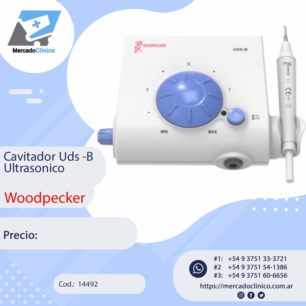 CAVITADOR UDS-B Ultrasonido - Woodpecker