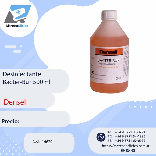 Desinfectante Bacter-Bur 500ml - Densell