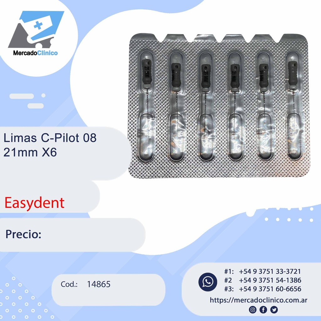Limas C-Pilot 08 21mm X6 - Easydent
