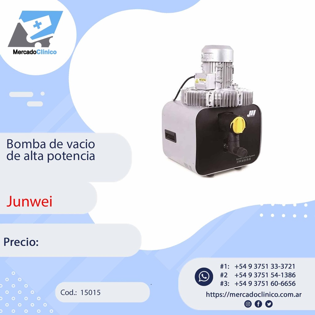 Bomba de vacio de alta potencia - Junwai