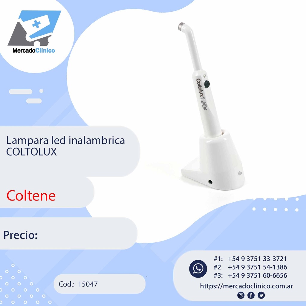 Lampara led inalambrica COLTOLUX - Coltene
