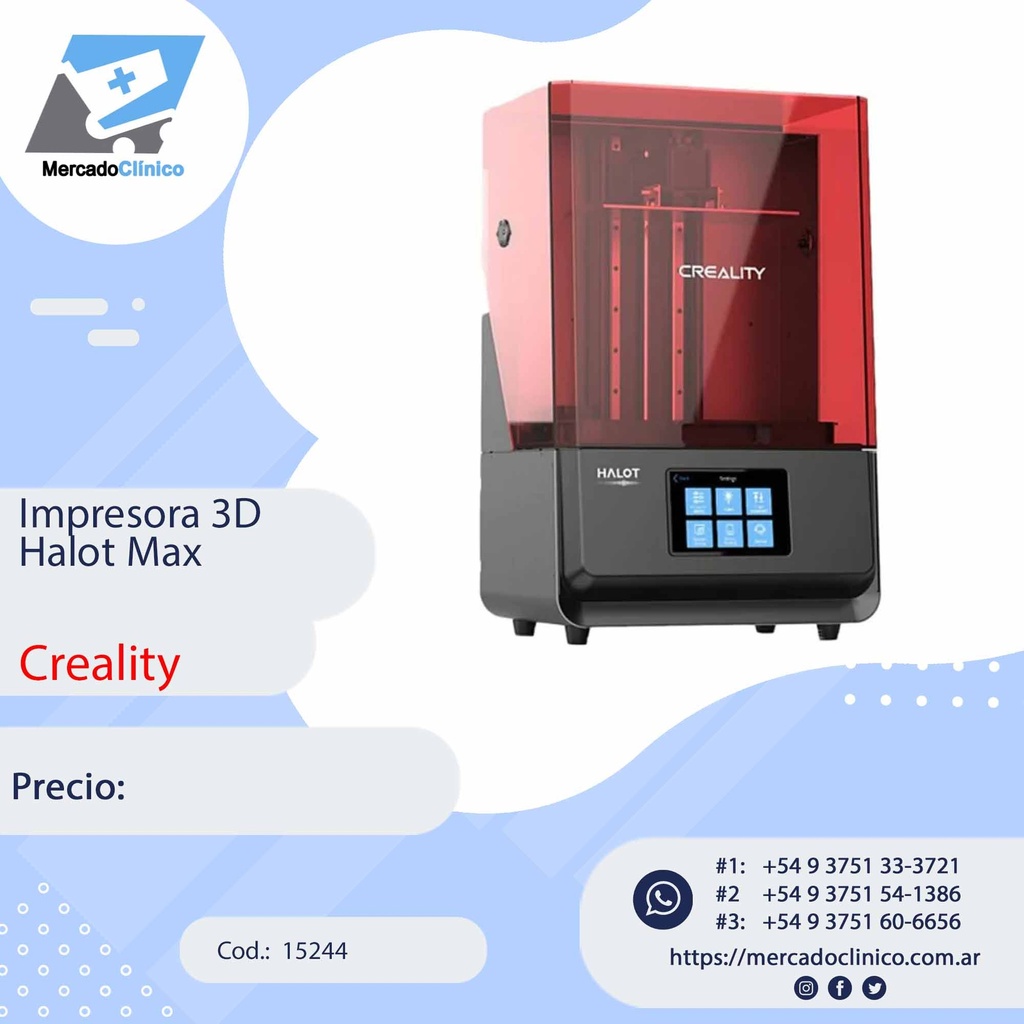 Impresora 3D  Halot Max - CREALITY