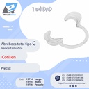 Abreboca doble, tipo C para fotografía. COTISEN