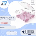 Organizador Slide C8, para algodón y gasas. VEESLIDE