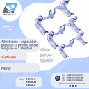 Abrebocas - separador plastico c protector de lengua - LARGO X1 Uni   cotisen