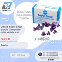 Discos Súper-Snap p/ pulir Composite color violeta x unidad - Shofu