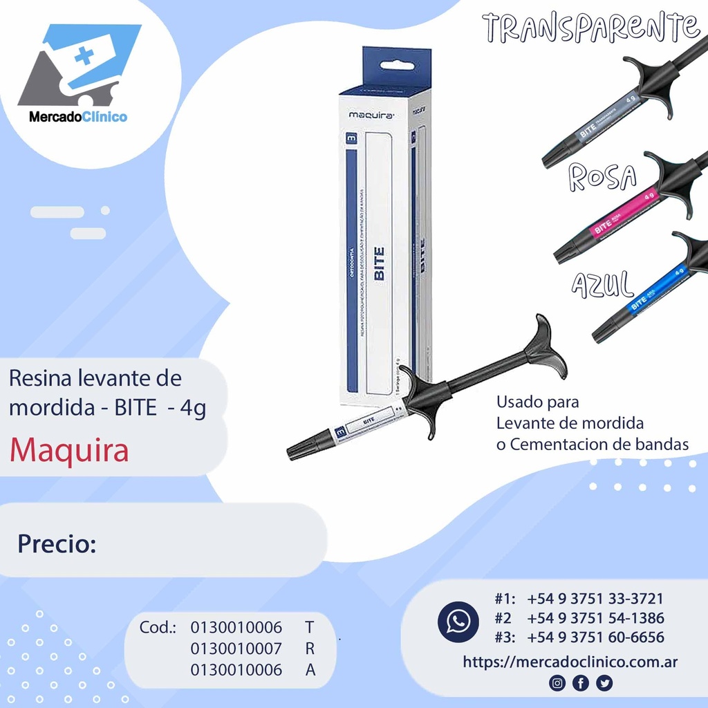 Levante de Mordida  - Bite - 4g - Maquira