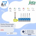 Piedras diamantadas- Cono Invertido 805 - x unidad- Jota