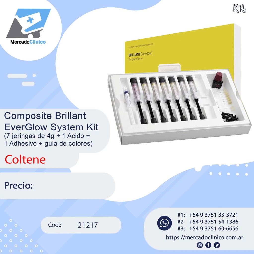 Composite Brilliant EverGlow - System Kit - Coltene