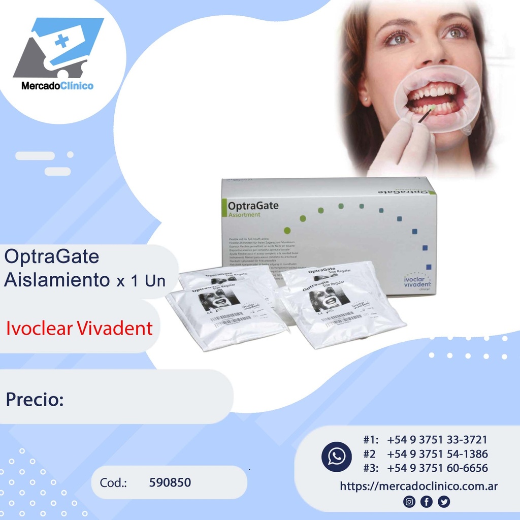 Puerta Aislamiento Optra - Ivoclear Vivadent
