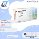 Anestesia - Anescart Forte - 100/un - CARTICAINA 4%  -Sidus