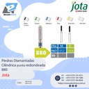 Piedras diamantadas- Torpedo cilíndrica  -  869 - x unidad - Jota