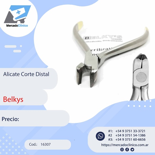 [16307] Alicate Corte Distal - Belkys