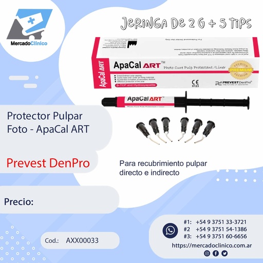 [AXX00033] Protector Pulpar  Foto - ApaCal ART - PREVEST