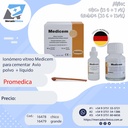 Ionómero vítreo Medicem  para cementar  Avío  polvo  + líquido - PROMEDICA