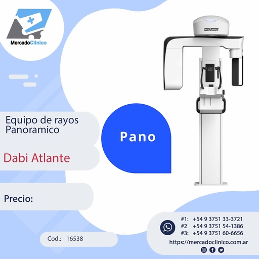 [16538] Equipo de rayos panorámico - Dabi Atlante