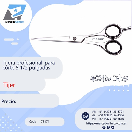 [78171] TIJERA PARA CORTE 5 1/2 Pulgadas