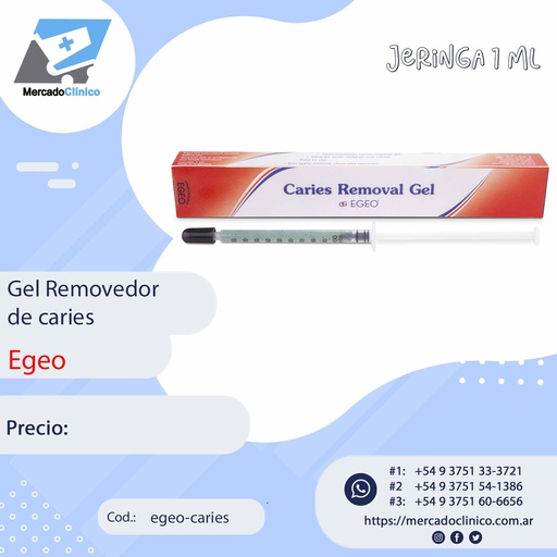 [egeo-caries] Gel removedor de caries - Egeo