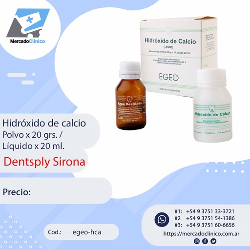 Hidroxido de calcio - Avio - Egeo