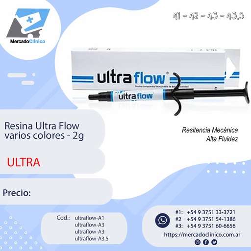 Resina Ultra Flow  - 2g - ULTRA