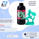 Resina 3D Dental - Aqua Green 1Kg - Phrozen
