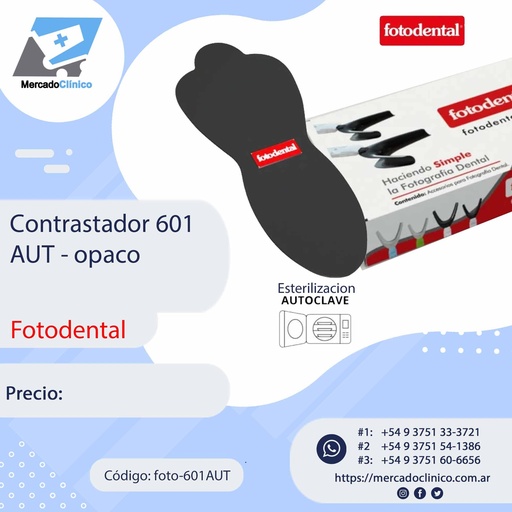 [foto-601AUT] Contrastador 601 AUT - Fotodental