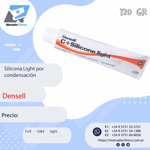 [1084] Silicona Light por condensación - Densell